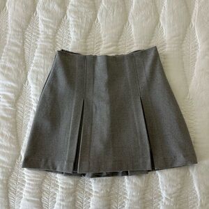 Abercrombie & Fitch Pleated Tailored Skort